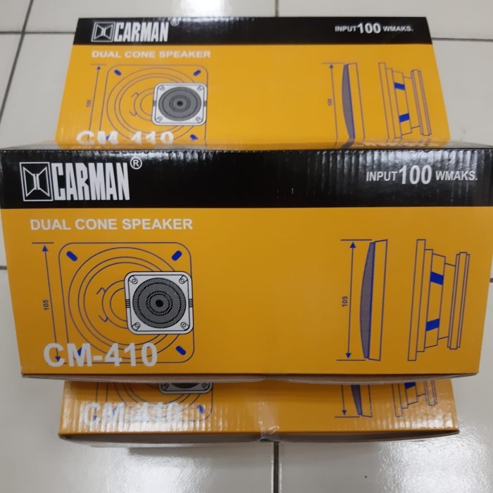 SPEAKER MOBIL 4 INCH CARMAN
