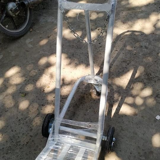 Troli Tabung-Troli Tabung Oksigen-Troli Tabung Besar 6 m3 Tanpa Tabung