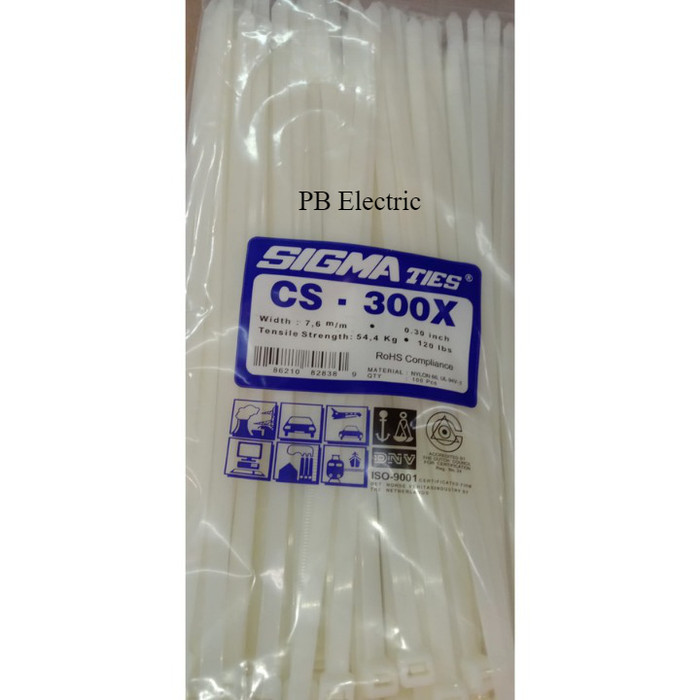 

Kabel Ties Sigma CS 300X (2 Pilihan Warna)