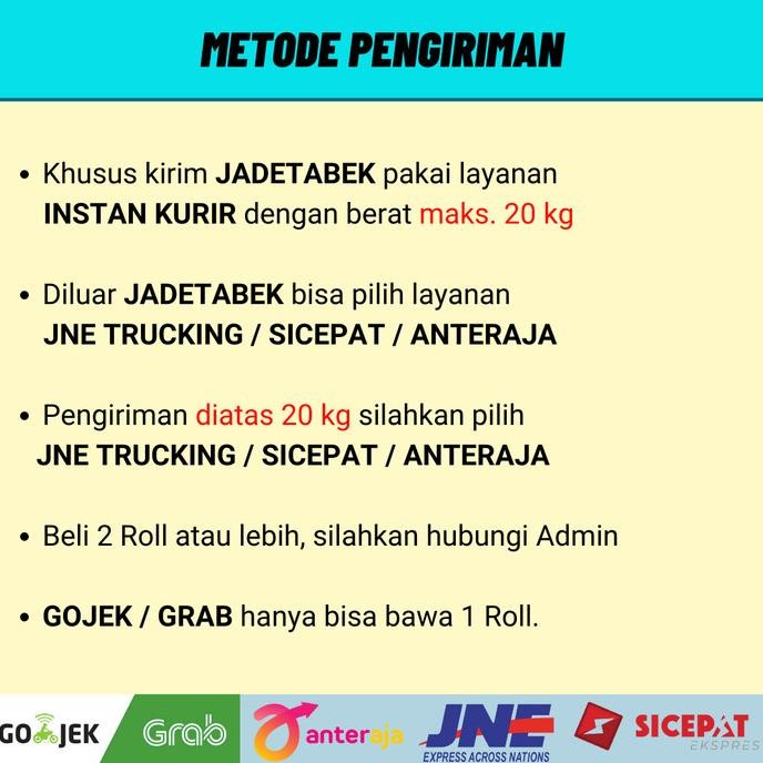 

Promo Plastik Laminating BOPP Thermal Glossy 25cm - 18mic - Laminasi offset COD