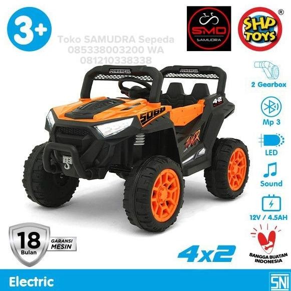 Ori - Mobil Aki Mainan Anak Volta Tiger 5068 Jeep 12V 2 Dinamo Murah BDG Termurah