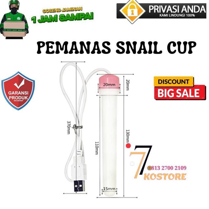 ORIGINAL KOJI USB STICK HOTS PEMANAS SNAIL CUP