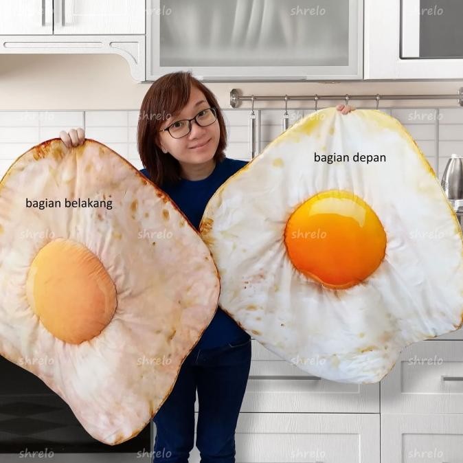 Selimut Dewasa Telur Ceplok Atau Telor Mata Sapi Shop_Airumi
