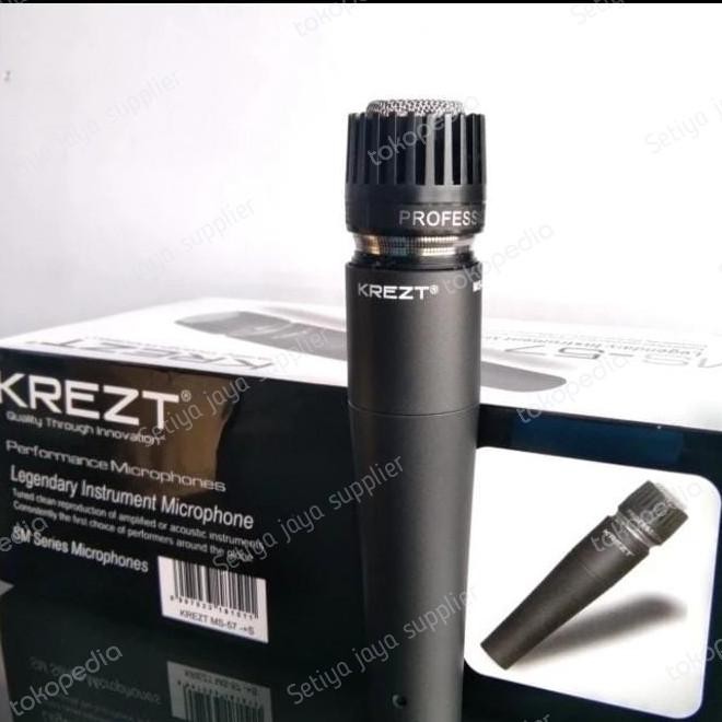 Microphone Krezt Ms 57 Original  - Mic Kendang Mic Instrument Berkualitas