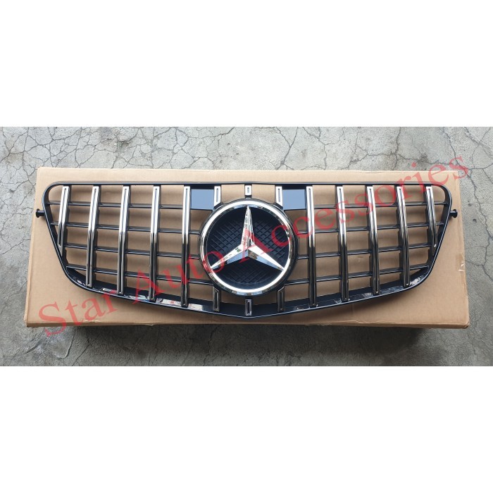 Grill GT R Mercedes Benz W212 Pre Facelift List Chrome