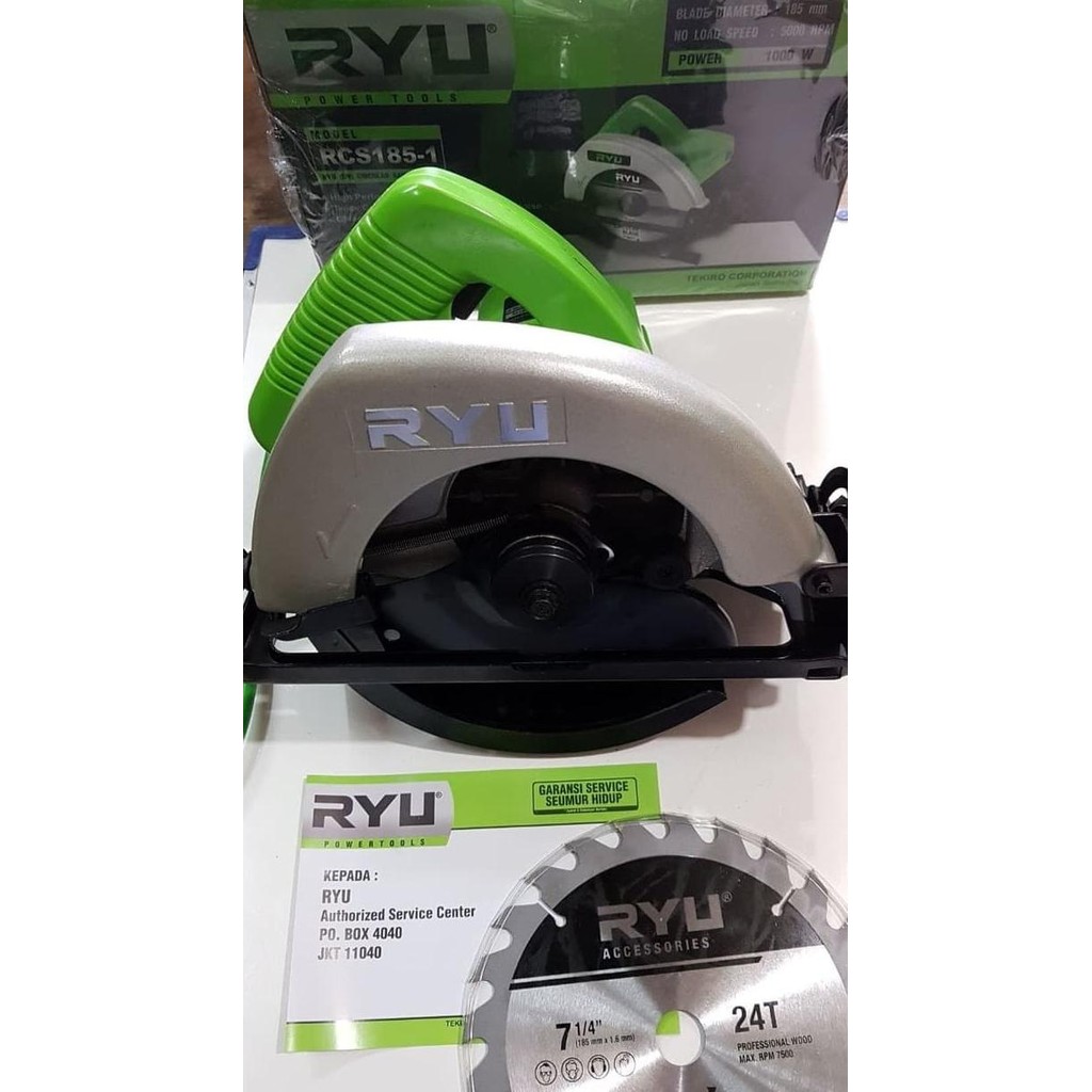 RYU CIRCULAR SAW 7 IN MESIN GERGAJI KAYU RYU POTONG KAYU