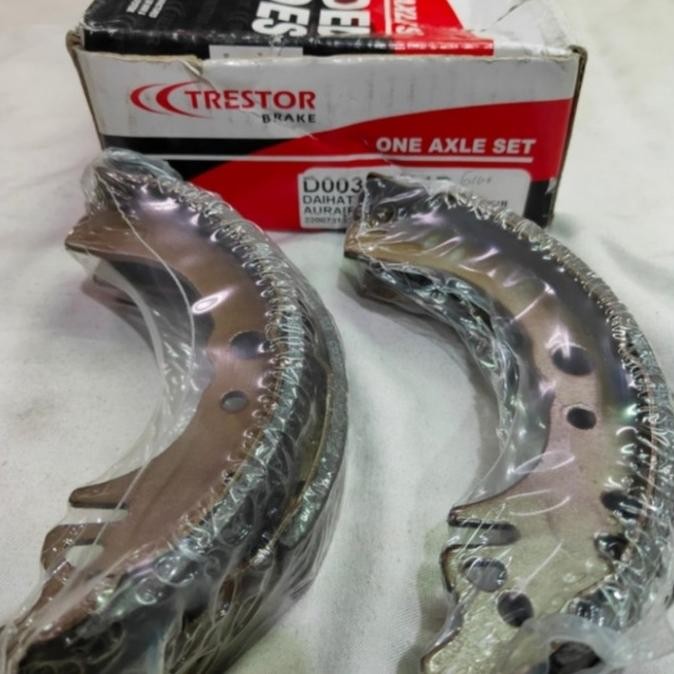 Kampas rem belakang set Daihatsu charade cx Winner classy terbaik