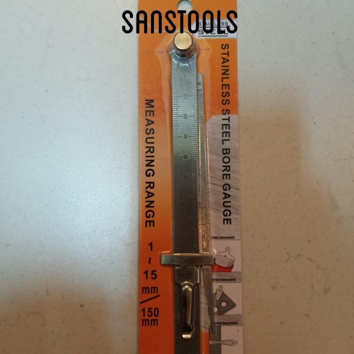 

TAPPER GAUGE + MISTAR 15CM 150MM PENGGARIS LANCIP MURAH MODEL SK700S
