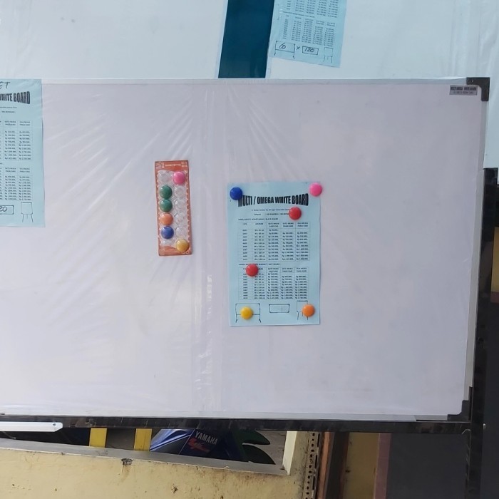 WHITEBOARD MAGNET GANTUNG 60 X 90 CM