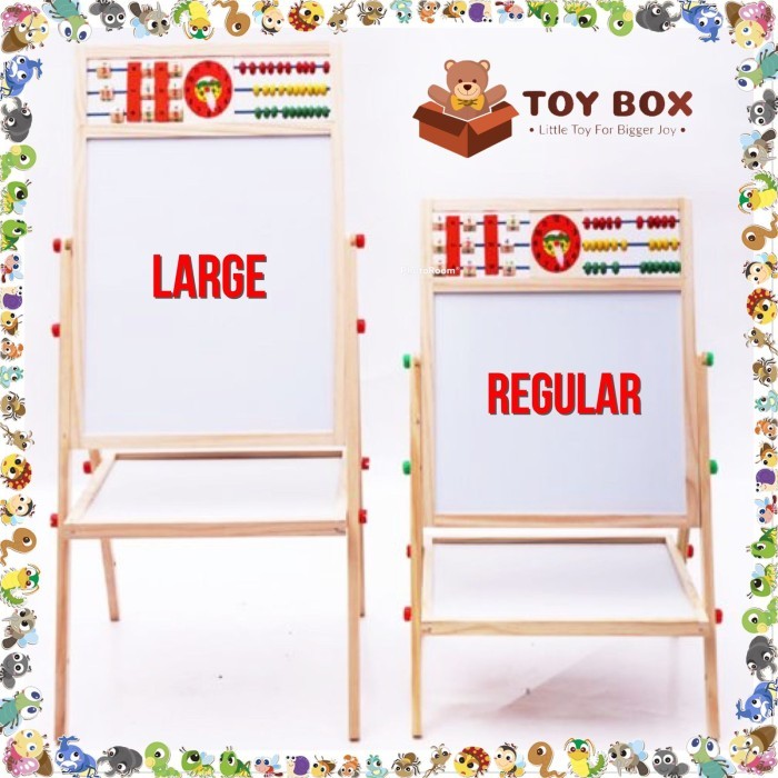 

PAPAN TULIS 2 SISI BLACK+WHITEBOARD-UKURAN BESAR-MAGNETIC BOARD 2 IN 1