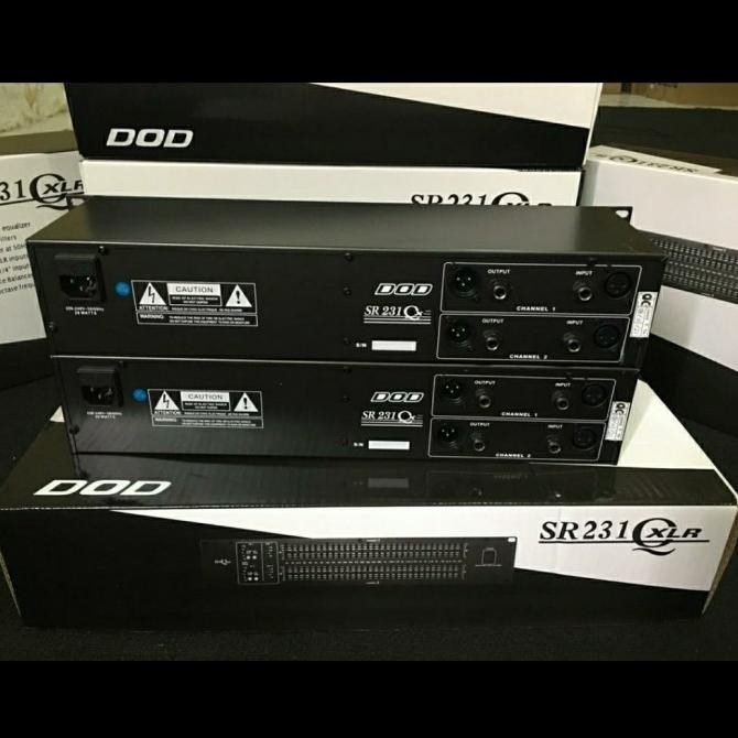 Promo Equalizer Dod Sr231/Sr 231 31 Channel