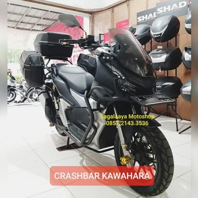 Promo Crash Bar Honda ADV 150 body guard turbular pelindung body brixton COD
