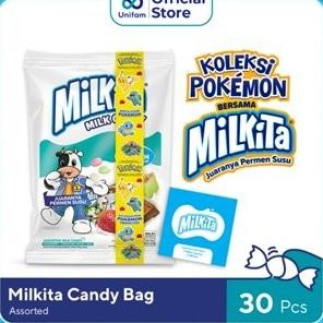 

BIG SALE PAKET MILKITA POKMON LEGENDARY SALE (DENGAN STICKER RARE EDITIONS) - ISI 6 BAG PERMEN SUSU RASA STROBERI, COKELAT, MELON & SUSU !!!!!