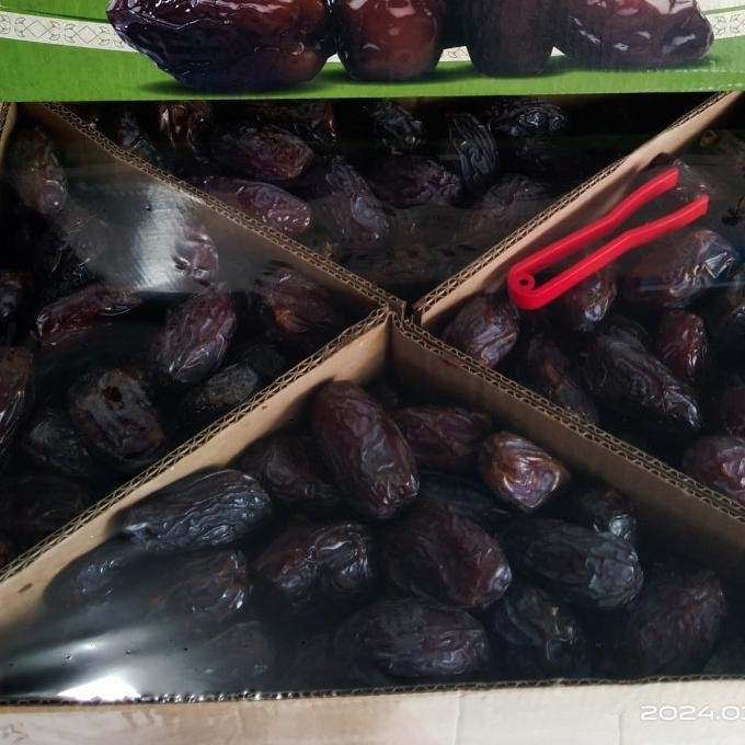 

Kurma Medjool Premium Organick 1 Kg / Box Frest Kualitas Palistina Rayansani376
