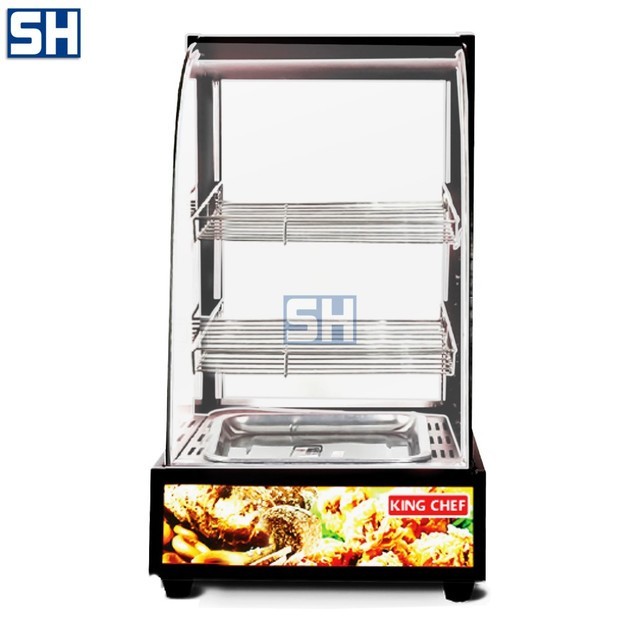 DH-827-1 MINI WARMING SHOWCASE (BLACK) - SHOWCASE HANGAT