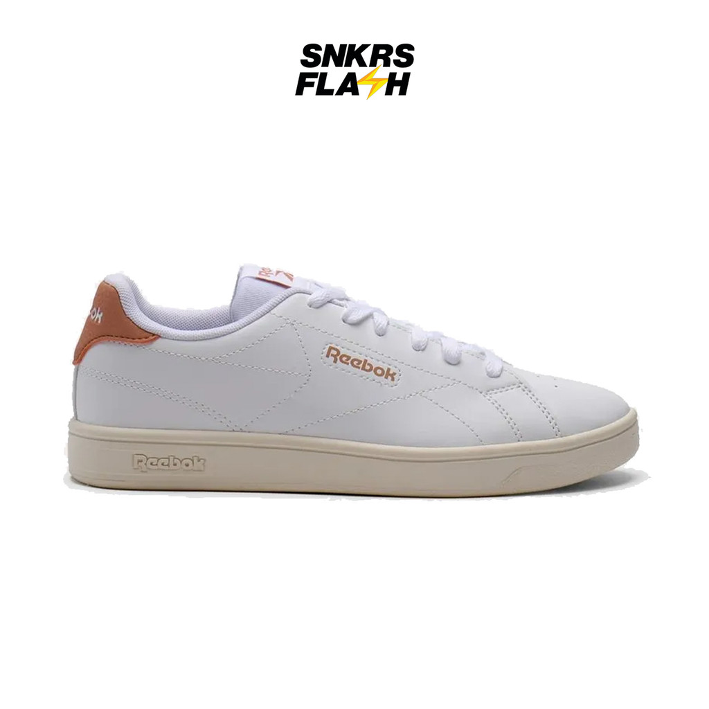 REEBOK Court Clean White Gold Sepatu Sneakers Wanita - 100202607 - Size 37.5