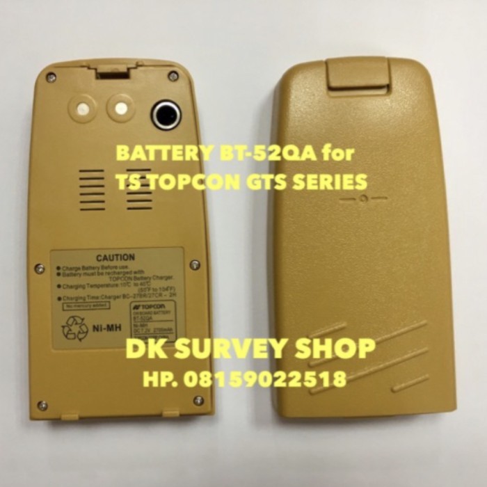 Battery Ts Total Station Topcon Gts / Baterai Ts Total Station Topcon
