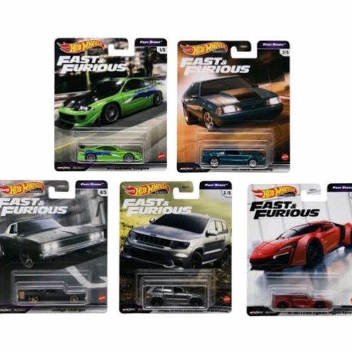 BISA E-KATALOG Hot Wheels Premium Fast Furious Fast Stars