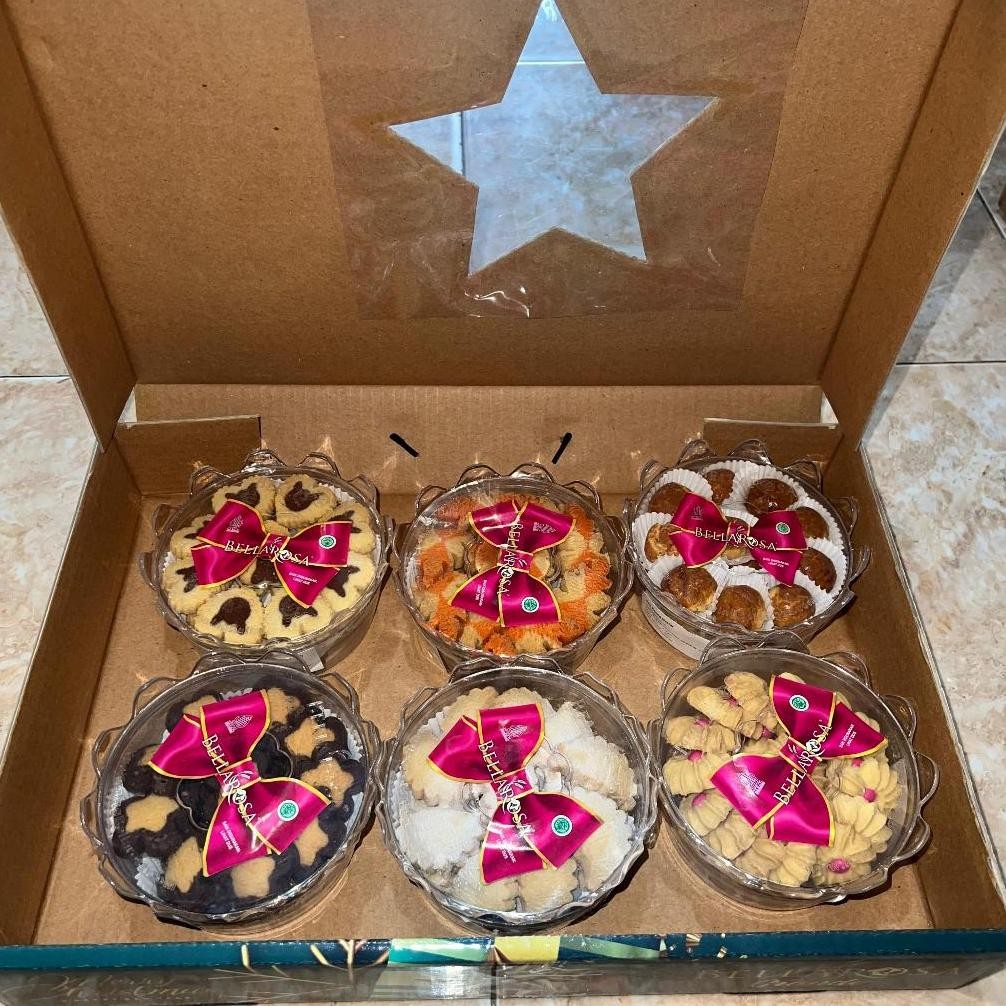 

rt-69 Hampers Natal Paket Bellarosa kue kering premium Grande Christmas Original