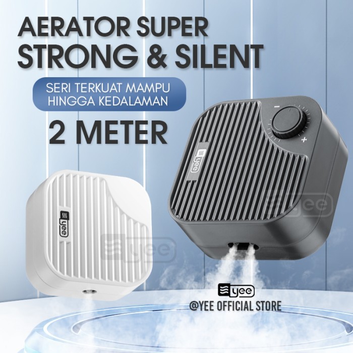 Aquarium Aerator / Silent Aerator /Air Pump / Gelembung Udara / Pompa Udara
