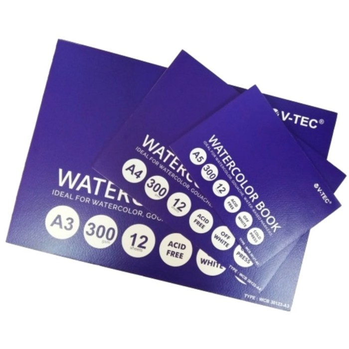 

V-TEC WATERCOLOR BOOK A3