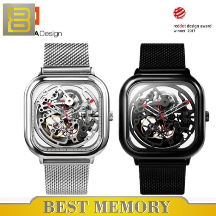 Ciga Hollowed Out Design Automatic Mechanical Watch