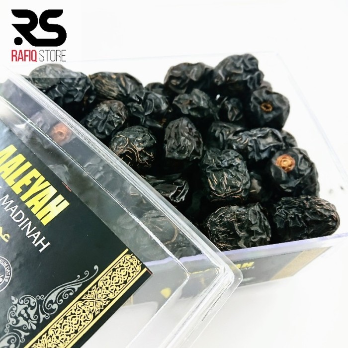 

Aaleyah Kurma AJWA SUPER JUMBO PREMIUM Quality 1 Kg Asli Madinah