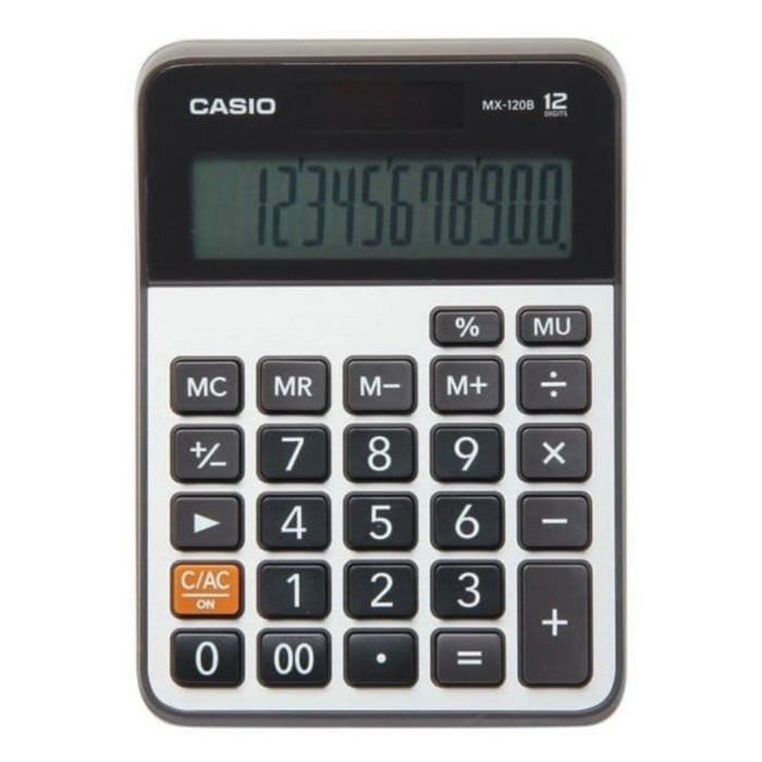 

Kalkulator Casio Mx-120 / Desktop Calcuator Mx-120