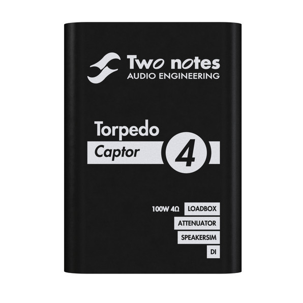 

Two Notes Torpedo Captor Reactive Loadbox DI and Attenuator - 4 ohm