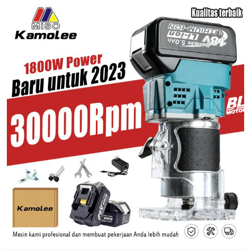 Kamolee-Mesin Serut/Pemangkas Kayu-Cordless Electric Triming Machine