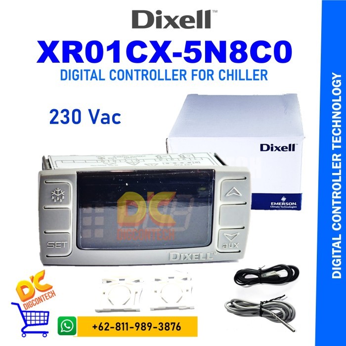 Dixell Xr01Cx-5N8C0, 230 Vac Inc. Probe