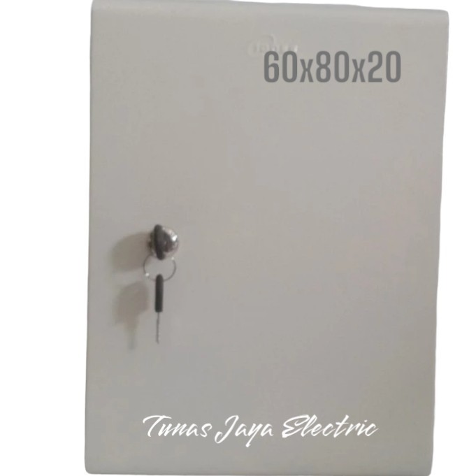 Box Panel Listrik 80X60X20 (Kunci Putar)