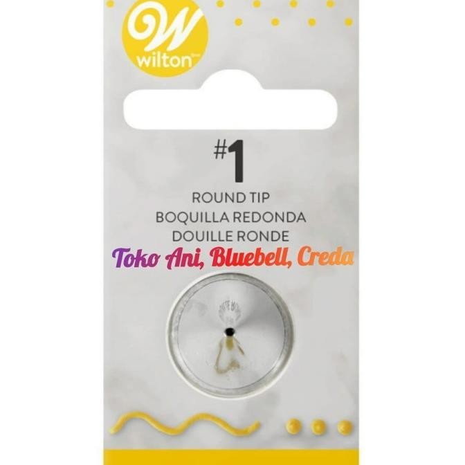 

|Premium| Wilton standart round tip no. 1