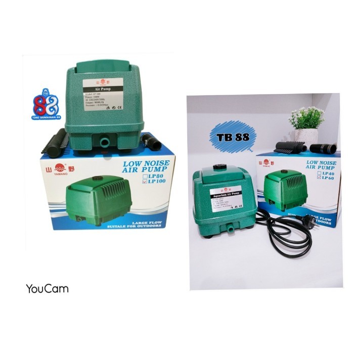 Mesin aerator pompa udara yamano LP 100 original 100% new