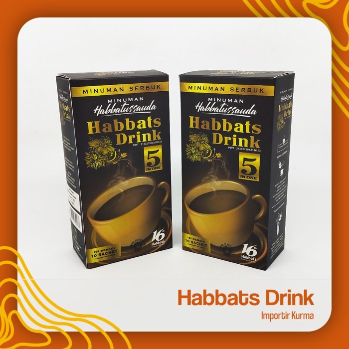 

cusss order] Habbats Drink Minuman Serbuk Habbatussauda / Minuman Instan Coffee Dus