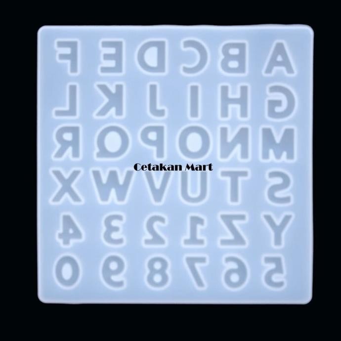 

|Premium| CM Cetakan Resin Craft DIY Huruf dan Angka