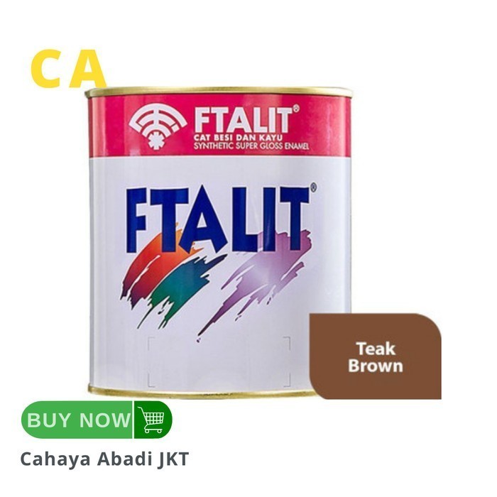 CAT MINYAK FTALIT 137 TEAK BROWN