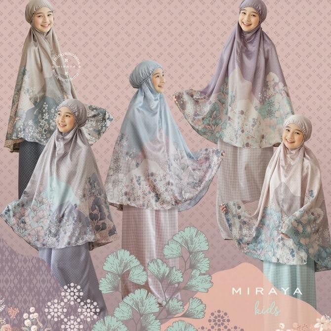 Mukena Travel Printing Anak Miraya ..