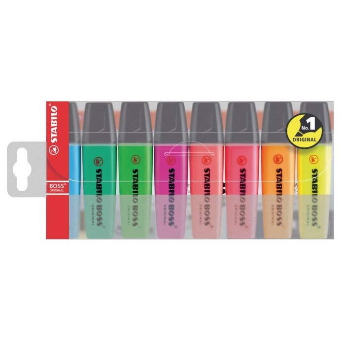

BERGARANSI HIGHLIGHTER STABILO BOSS ORIGINAL KODE 553