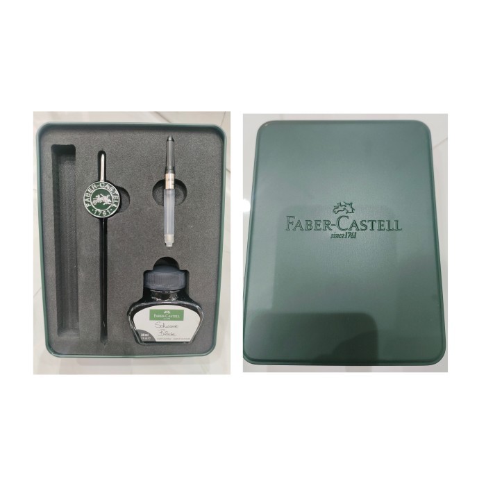 

paket set box exclusive fountain Pen faber castell