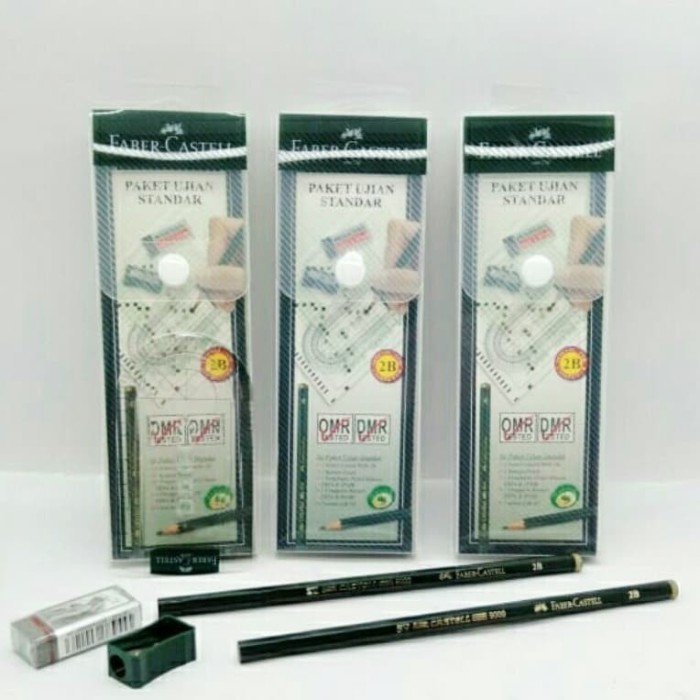 

TERBARU! Paket Ujian Standar Faber Castell/Paket Set Ujian