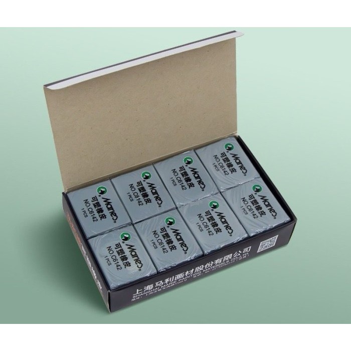 

BOOM SALE MARIES PLASTICINE KNEADABLE ERASER FOR ART SKETCH PENGHAPUS PLASTISIN KODE 1176