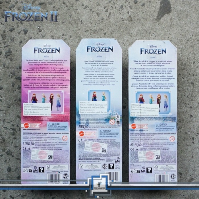 Disney Frozen Anna Fashion Doll Boneka Barbie Princess Mattel