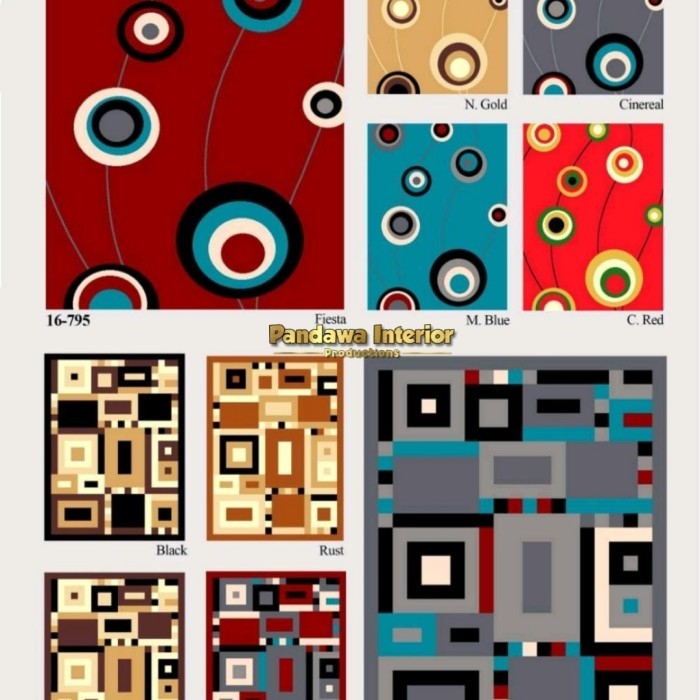 Karpet Permadani Karpet Turki Ambal Moderno 160X210 Best Seller