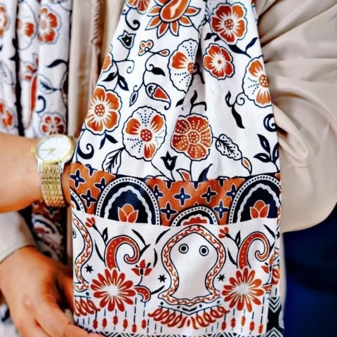 Terbaru Sorban Batik Premium Serban India Surban Arab Motif Batik Trompa Khasmir Sorban Panjang