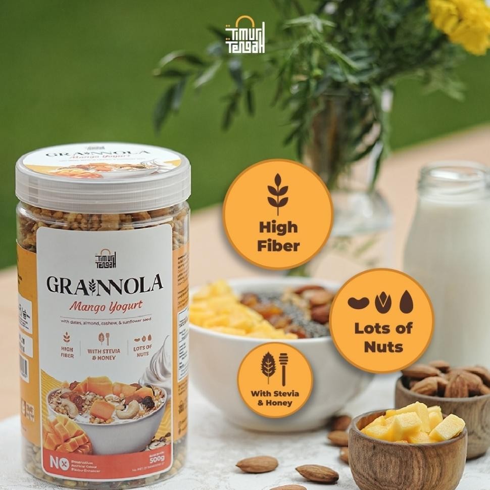 

Grainnola Mango Yogurt G Timur Tengah Celan Ehat Rendah Al