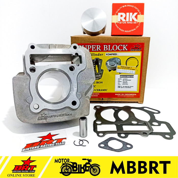 Blok Bore Up Brt Jupiter Z Vega R 55.25 Cast Iron