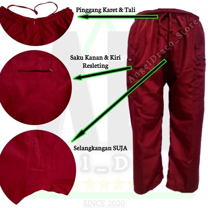 Celana Sirwal / Pangsi / Komprang / Silat Dewasa Sizw XXL Promo