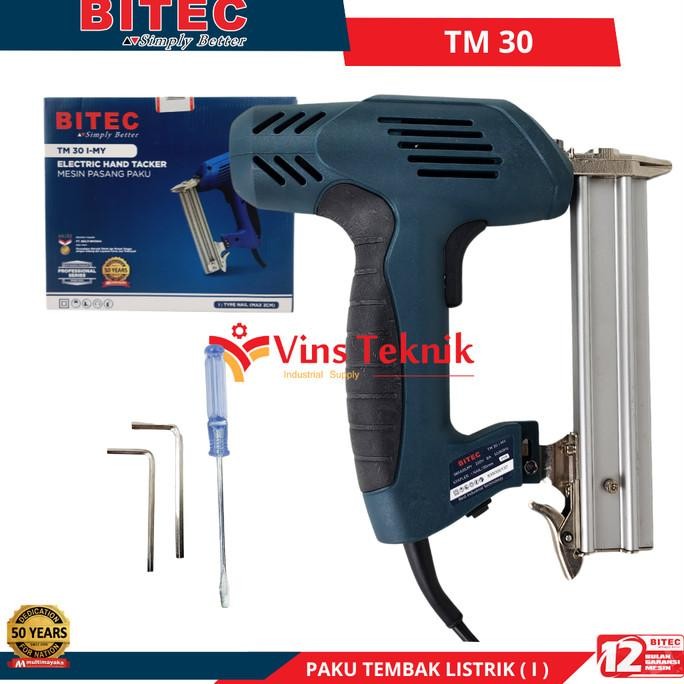 

Promo Mesin Paku Tembak Listrik Tacker F30 TM 30 Bitec TM30 COD