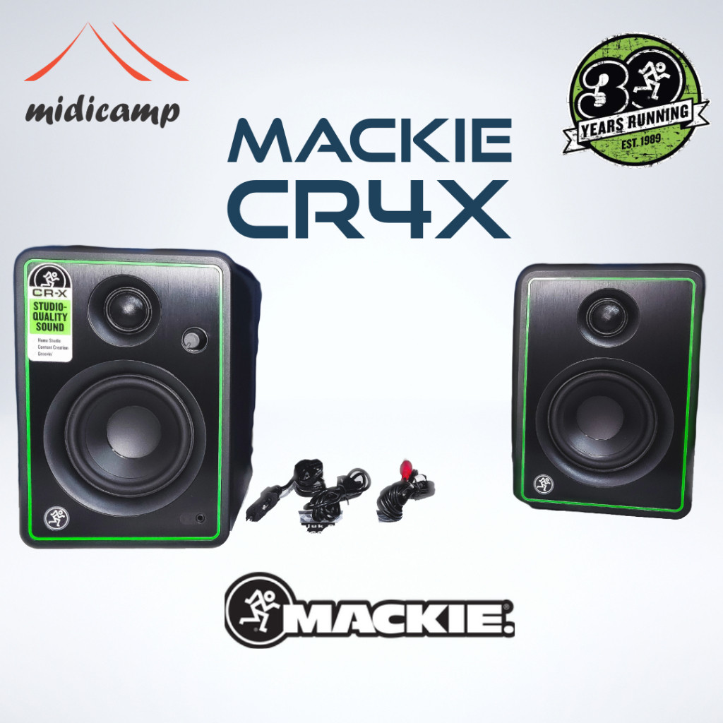 Speaker Monitor Flat Recording Rekaman Mackie CR4-X CR4X CR-4X